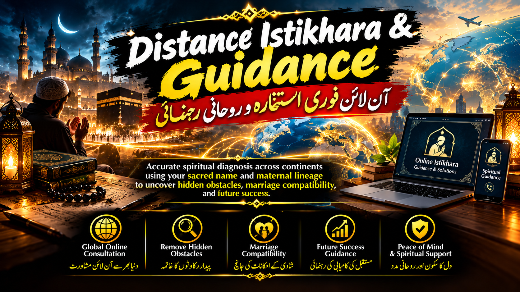 Online Distance Istikhara and Sacred Guidance by Jalali Baba